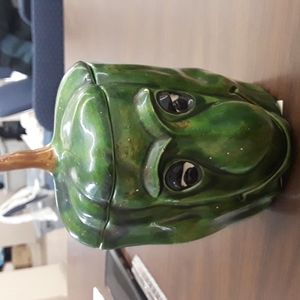 Vintage happy face vegetable